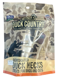 Duck Country Dehydrated Duck Necks for Dogs 2pk