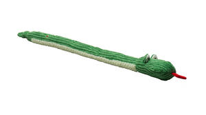 HuggleHounds Sir Squeaks-a-Lot Snake Knottie Large Dog Toy