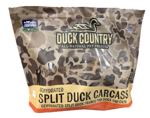 Duck Country Dehydrated Duck Frame- Single Individually Wrapped (10per Case)
