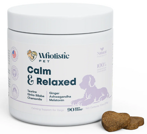 Wholistic Pet Organics Calm & Relaxed Soft Chews 90ct