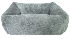 Ethical Pet Faux Fur Rectangle Bed Teal 20"