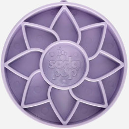SodaPup Sunflower Etray Softie Pastel Purple