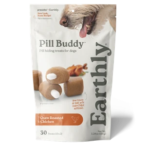 Earthly Pet Company Pill Buddy Roasted Chicken Recipe 30 Count