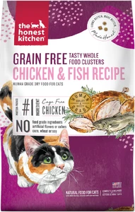 Honest Kitchen Whole Clusters Grain Free Chicken & White Fish Cat Food 1lb