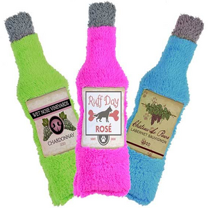 Cycle Dog USA Made BrewGear Assorted  Singles Wine Bottle Dog Toy
