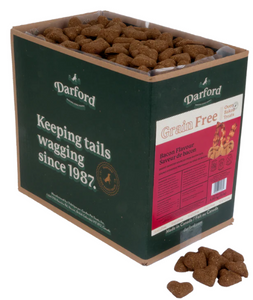 Darford Grain Free Bacon Heart Dog Treat 15lb
