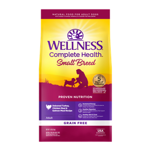 Wellness Complete Health GF Small Breed Adult Dog Food 11lb
