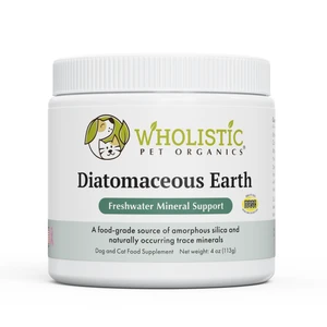 4oz Wholistic Pet Organics Diatomaceous Earth