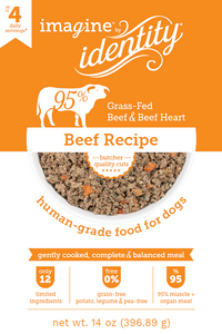 Identity Imagine Gently Cooked 95% Beef Recipe 14oz