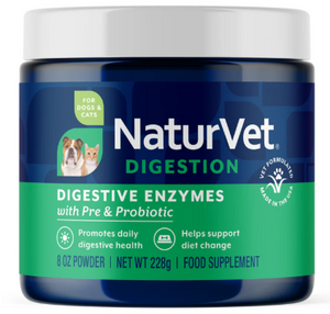 NaturVet Enzymes & Probiotics 8oz