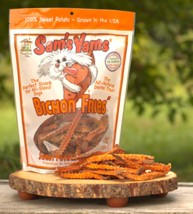 Sam's Yams Bichon Fries Dog Treat 9oz