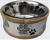 Indipets Wooden Ring Bowl with Paw Prints 32oz