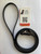 Waggle Woof & Wander Biothane Dog Slip Lead Black 1/2 6'