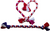 Camel's Hump Handicrafts Valentine Braided Tug Medium 22"-24"