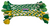 Camel's Hump Handicrafts St. Patrick's Day Braided Tug Medium 22"-24"