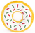 Zippy Paws Donutz Peppermint Holiday Dog Toy
