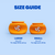 Wag Lab Play Stack The Bully Orange Large
