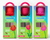 Giddy Kitty Purrsuits Springy Flower Cat Treat Toy, Playful Pink Tulip
