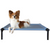 Starmark Dog Zone Medium Sky Blue Raised Cot Bed