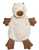 HuggleHounds X-Brace Clover Capybara Dog Toy