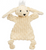 HuggleHounds HuggleFlatties Bobbi Bunny Dog Toy