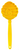 SodaPup Beehive Lick Stick Yellow