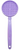SodaPup Waffle Lick Stick Pastel Purple