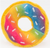 Zippy Paws Jumbo Rainbow Donut Dog Toy