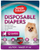 Bramton Disposable Simple Solution Dog Diaper 12 pack Extra Small