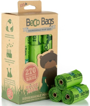 Beco Poop Bags (270ct)18 Rolls 15ct Poop Bags Vermont Pet Food and Supply