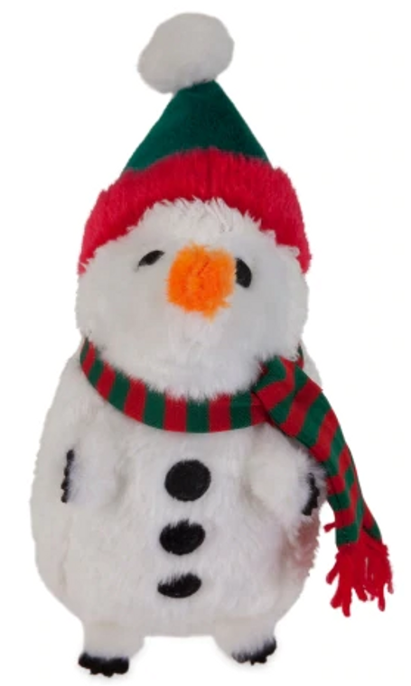 Aspen Pet Snowman Heggie Holiday Dog Toy