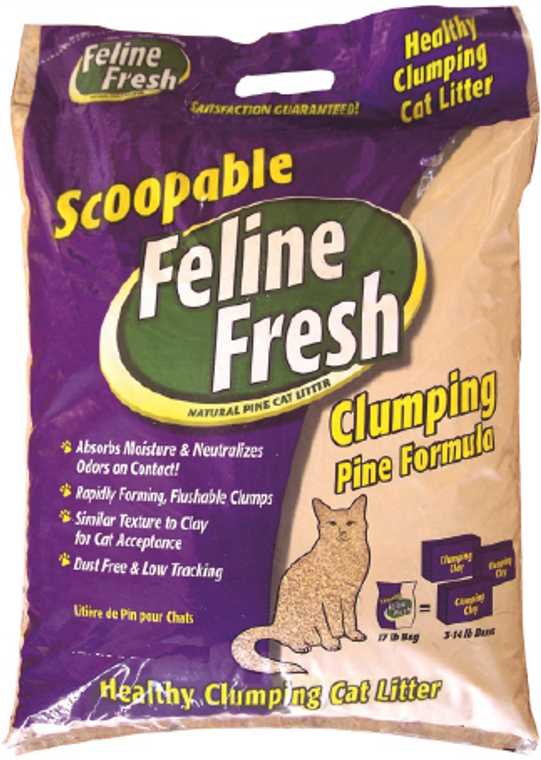 Feline Fresh Scoopable Cat Litter 34lb