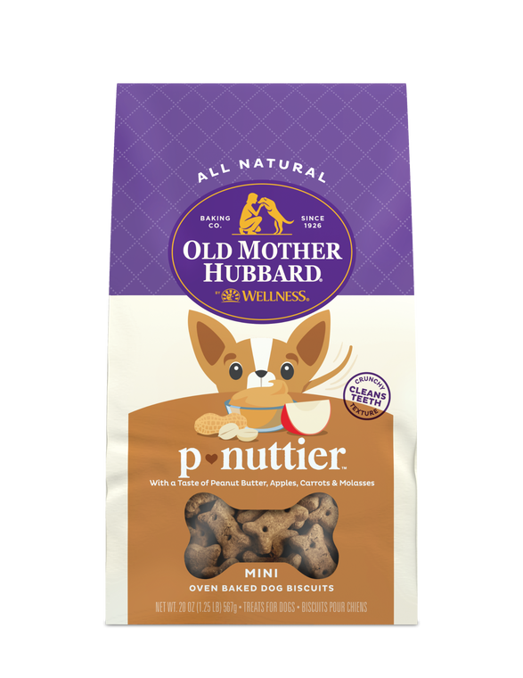 Old Mother Hubbard Mini Extra Tasty Peanut  Dog Treat 20oz