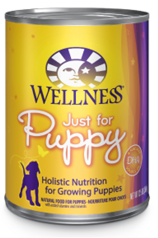 Wellness Just For Puppy Dog Food 12.5oz