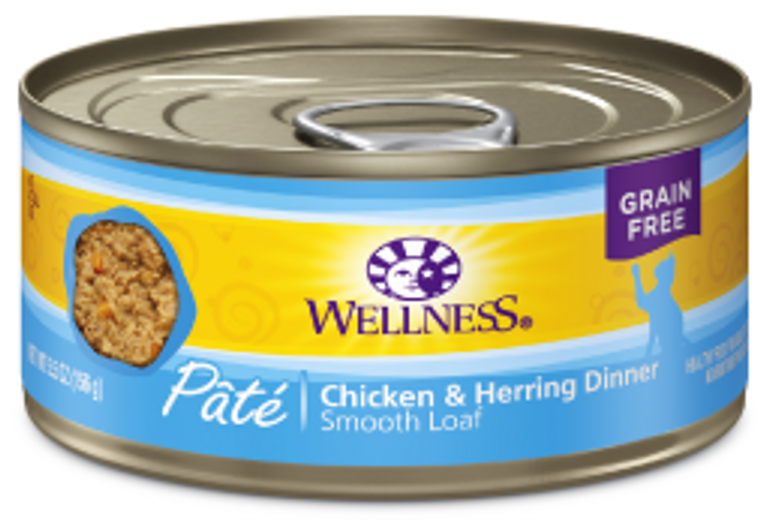 Wellness Complete Health Chicken Herring Cat Food 5.5oz