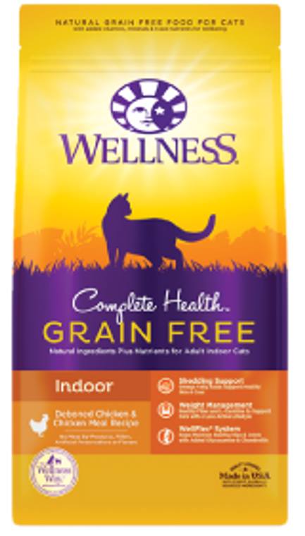 Wellness Complete Health GF Indoor Chicken Cat Food 11lb-8oz