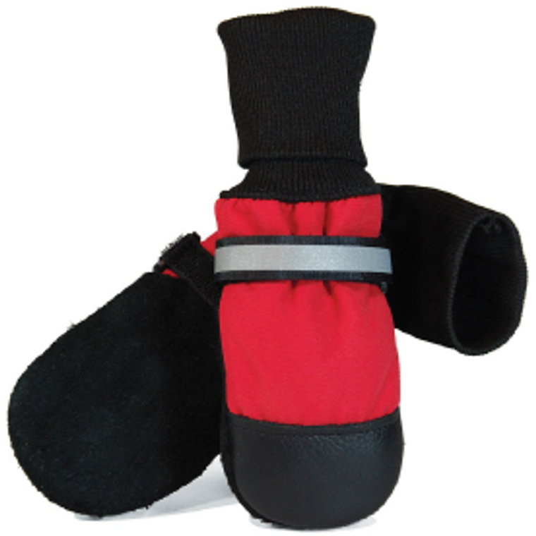 Muttluks Dog Boots Red Itty Bitty