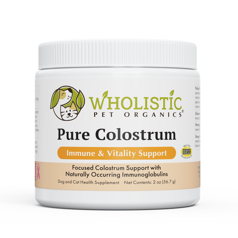 Wholistic Pure Colostrum Immune Balance 2oz