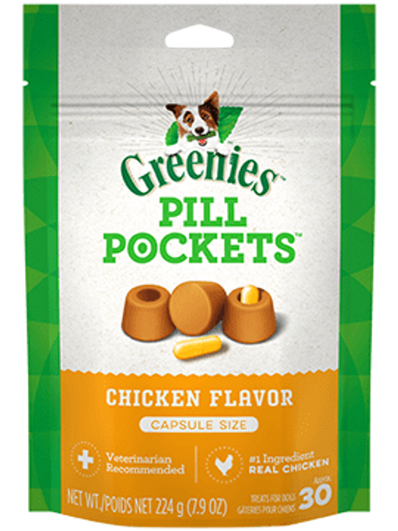 Pill Pocket Large Chicken Dog  30 Count