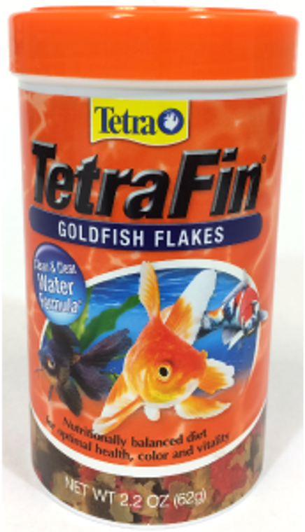 TetraFin Goldfish Flakes 2.2oz