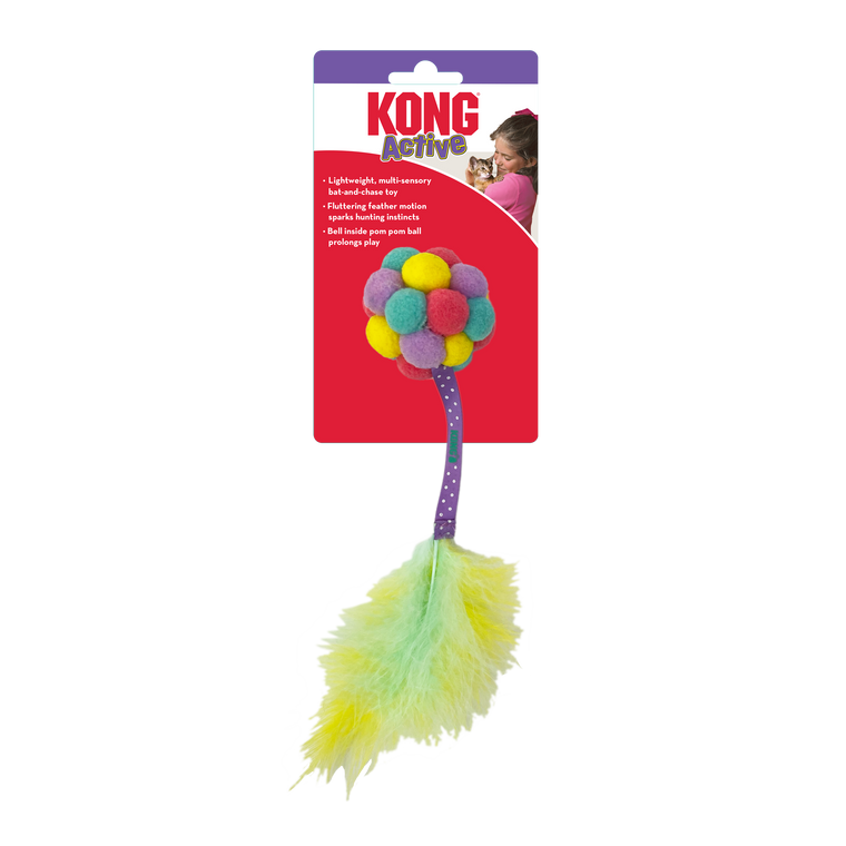 Kong Active Bubble Ball Assorted Cat Toy