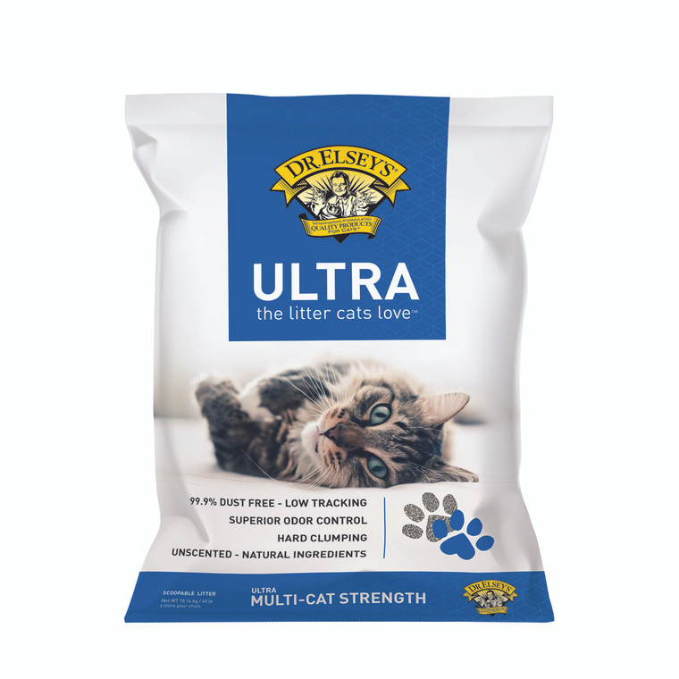 Dr. Elsey's Ultra Scoopable Multi-Cat Attract Litter 40lb