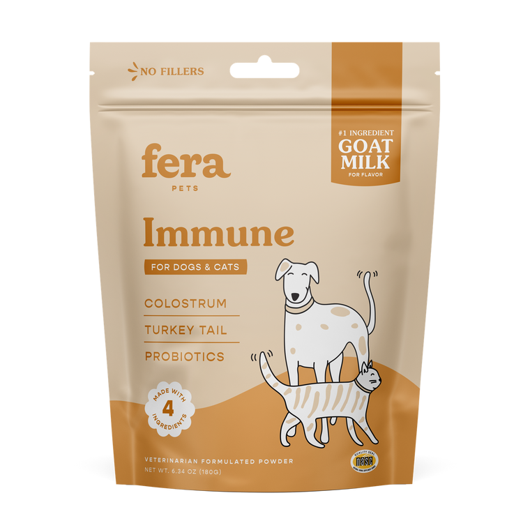 Fera Pet Organics Goat Milk Immune Powder 60 servings