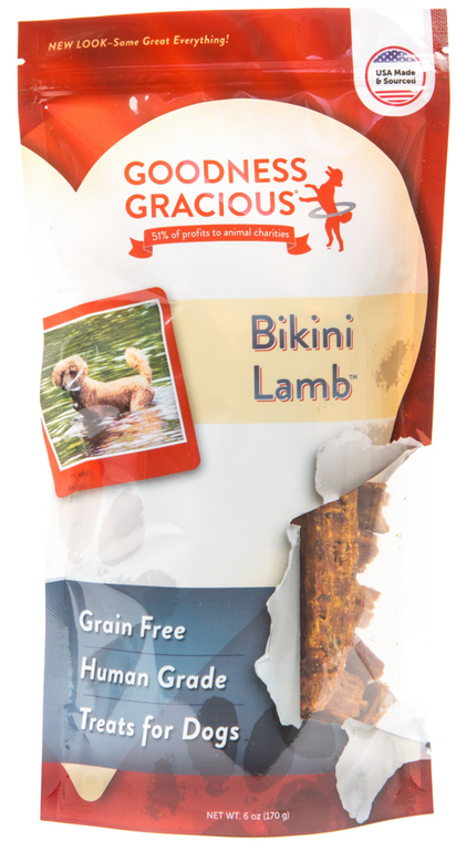 Goodness Gracious Bikini Lamb Treats 6oz