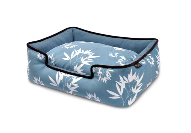 P.L.A.Y. Lounger Bed Bamboo Blue Medium 25x31