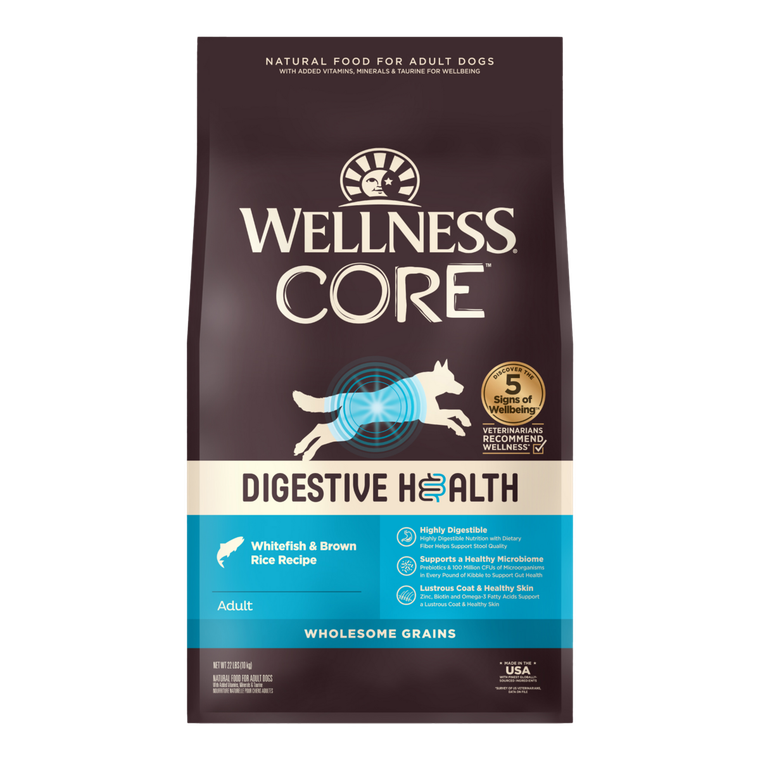 Wellness CORE Digestive Health Whitefish Recipe 22lb