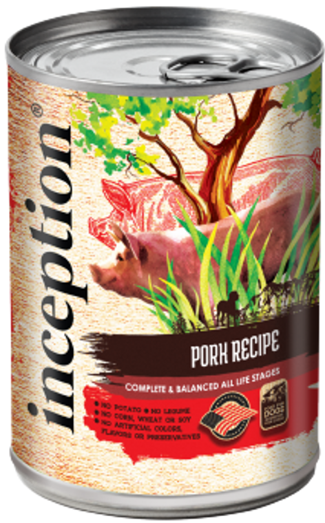 Inception Pork Recipe Dog Food 13oz