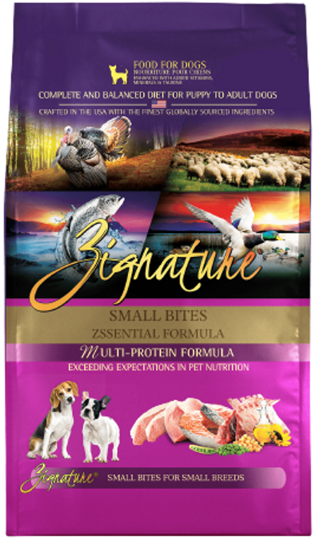 Zignature Zssentials Small Bite Dog Food Dry 12.5lb