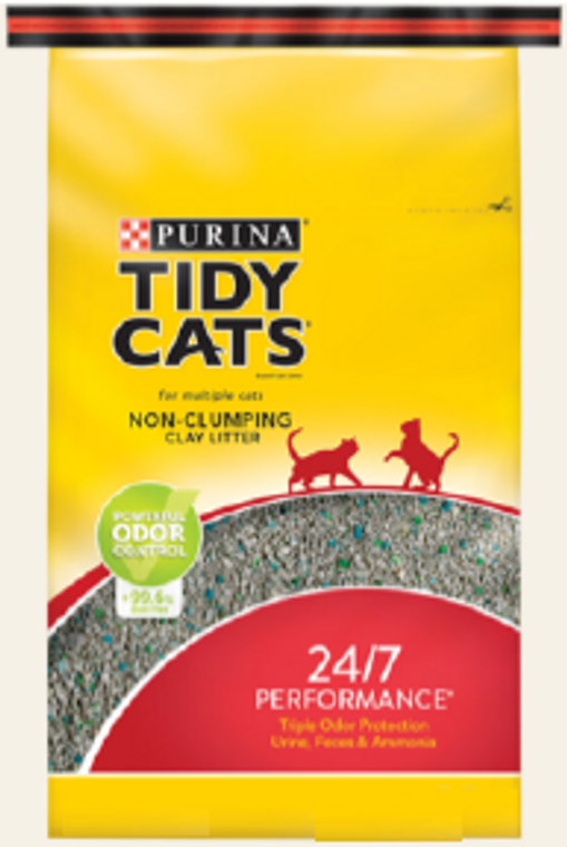Tidy Cats Non-Clumping Clay Cat Litter 40lb