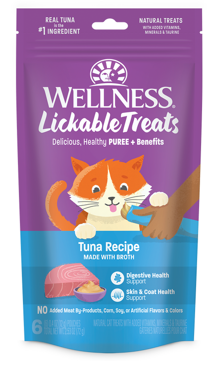 Wellness Lickable Treat Tuna 2.5oz
